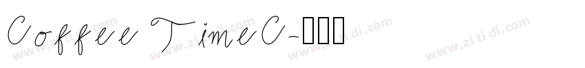 Coffee TimeC字体转换